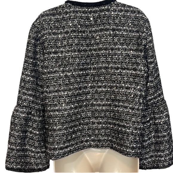 NWT J. Crew Lady Jacket in Black Sequin Tweed - Picture 9 of 9